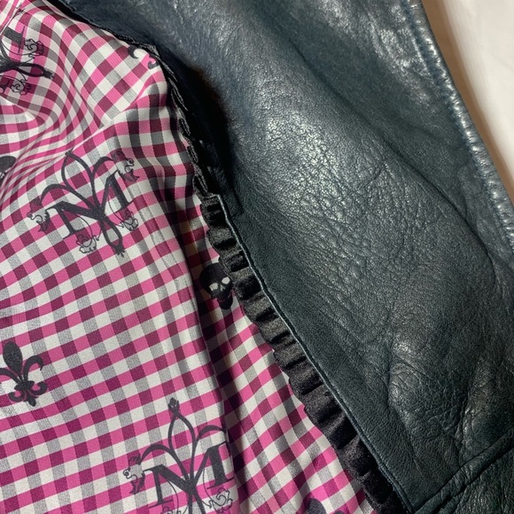 COPY - Stunning Mackage Lamb Leather Moto Biker Jacket - Picture 16 of 16